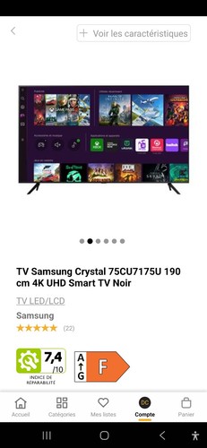 Télévision smart - télévision,