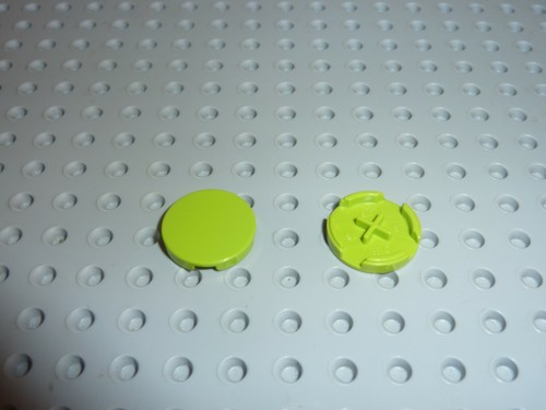 Lego lime tile round 2x2 - lego,
