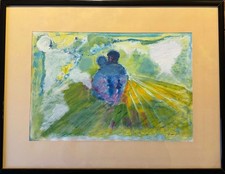 Beau tableau signé d’Olivier Mérijon