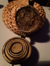 ancienne piles de poids a godet en bronze