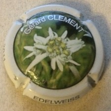 Capsule de champagne CLEMENT Gérard (45a. Edelweiss)