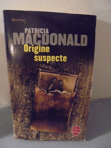 Livre origine suspecte - suspecte,
