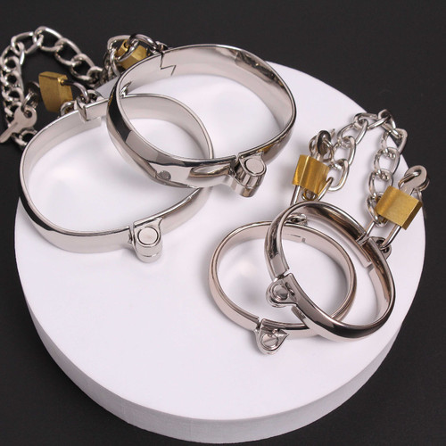 Métal neck collier - collier, en