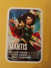 Mantis .  Pars En Mission.  Marvel. Numéro 082  .  Carte Leclerc.  Année 2022.