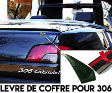 SPOILER COFFRE BECQUET LEVRE LAME HAYON MALLE pour PEUGEOT 306 Cabriolet 93-2002