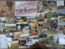 Lot D'ancienne Photo De Moto