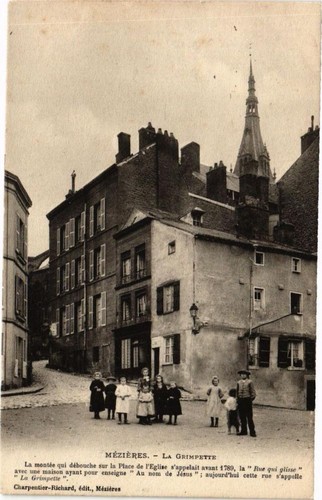 Cpa mézieres grimpette - cpa, la