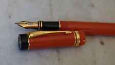 SPLENDIDE STYLO PLUME PARKER DUOFOLD CENTENNIAL TANGO - PLUME EN OR MASSIF 18 K