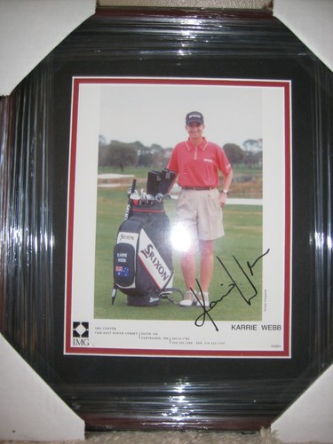 Karrie webb signed - , 8x10