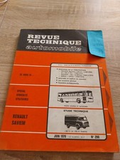 Revue Technique Saviem Renault