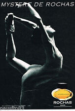 PUBLICITE ADVERTISING 055 1983  ROCHAS  parfum femme MYSTERE