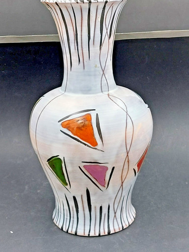 Vase vintage forme balustre - vase,