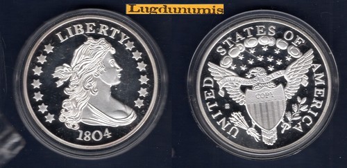 Médaille dollar li1berty - dollar,