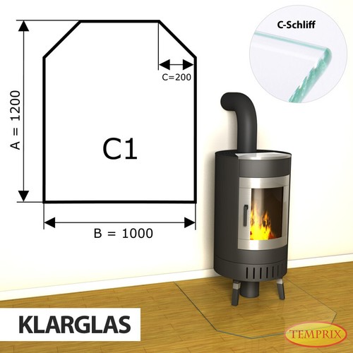 Temprix pare feu verre - en,