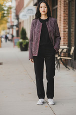 Veste Femme Mélange De Coton