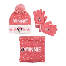 Ensemble bonnet gants snood