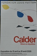Affiche Calder Fondation Louis