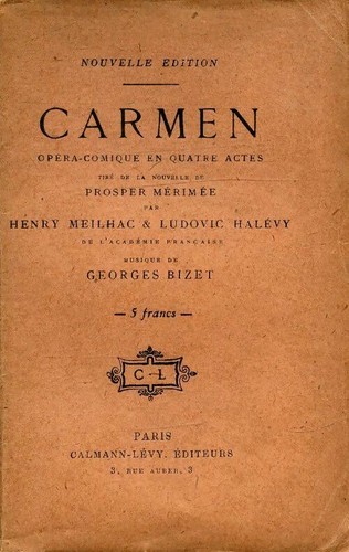 Carmen prosper mérimée - carmen,