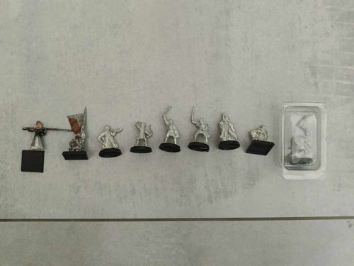 Lot figurines metal - lot, en