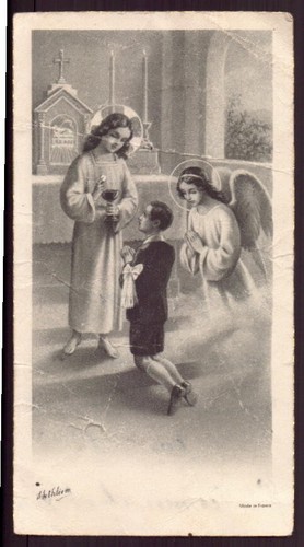 Image pieuse communion - image,