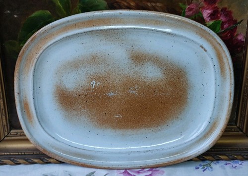Ancien grand plat grès - grand, du