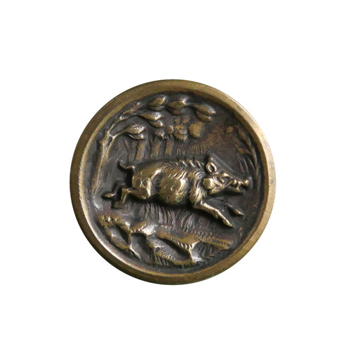 Bouton ancien chasse - ancien,