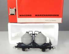 Jouef wagon cimentier gris - wagon,