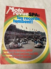 Magazine Moto revue N° 2132 1973 Harley 350 SS Spa Mobyx GP motocross USA etc ..