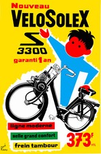 RARE carte postale -  SOLEX VELOSOLEX 3300 - 10x15cm