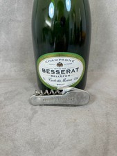 Besserat de Bellefon Bottle Opener, Vintage Steel Corkscrew Made in France