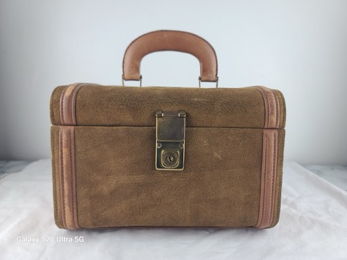 Joli vanity cuir marron - vanity,