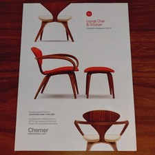 CHERNER CHAIR PRINT AD