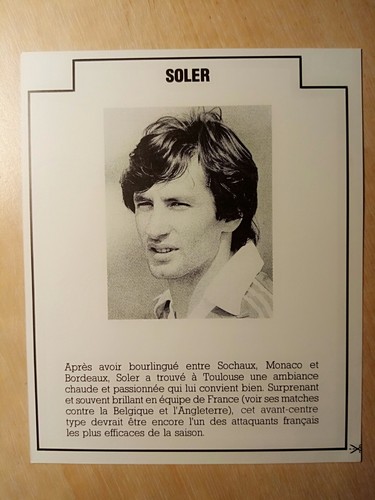 Gérard soler tfc toulouse asm - soler,