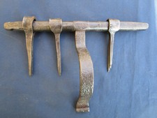 Verrou cochonnier ancien fer