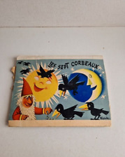 Livre Pop up, les 7 corbeaux de V. Kubasta