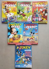 Lot de 6 livres " 5 Mickey jeux et 1 Mickey agenda 2001 " de Walt DISNEY
