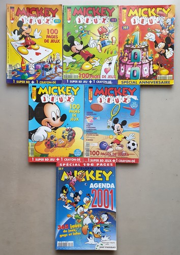 Lot livres 5 mickey - lot, de