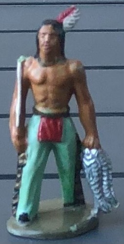 Figurine indien pêcheur - figurine,