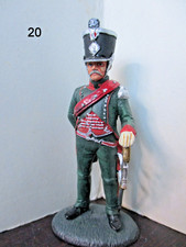 1/32 FIGURINE 20 DEL PRADO PIETON Off Sub 1è CHASSEUR FRANCE NAPOLEON EMPIRE