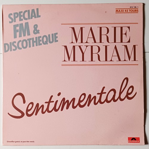 Marie myriam sentimentale - marie,