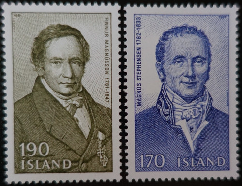 Timbres islande magnus - timbres,
