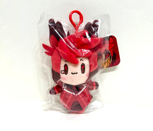 Mascotte peluche assise hazbin - assise,