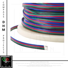 Câble AWG22 4 Couleurs En