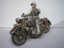 Motard de la Police Militaire US en aluminium QUIRALU (1945)