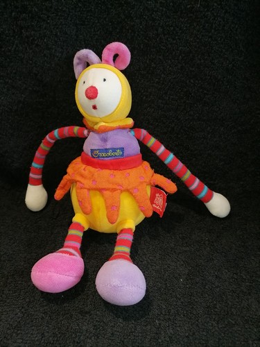 Doudou peluche grelot