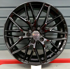 4 Jantes En Alliage 18 Dédiées Audi A4 A6 A5 Q3 Q5 QUATTRO Allroad Noires AF19