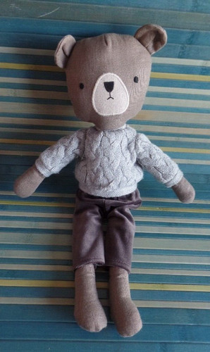 B17g doudou peluche ours - b17g,