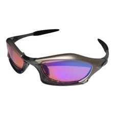 Oakley Splice Grey Redux Prizm Unisex Sunglasses Y2K Vintage Plate 90s
