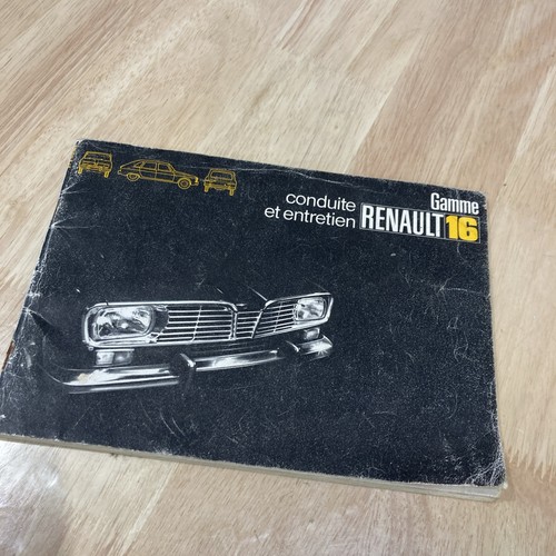 Renault r16 manuel - 16,