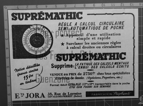 Supremathic regle calcul - supremathic, a